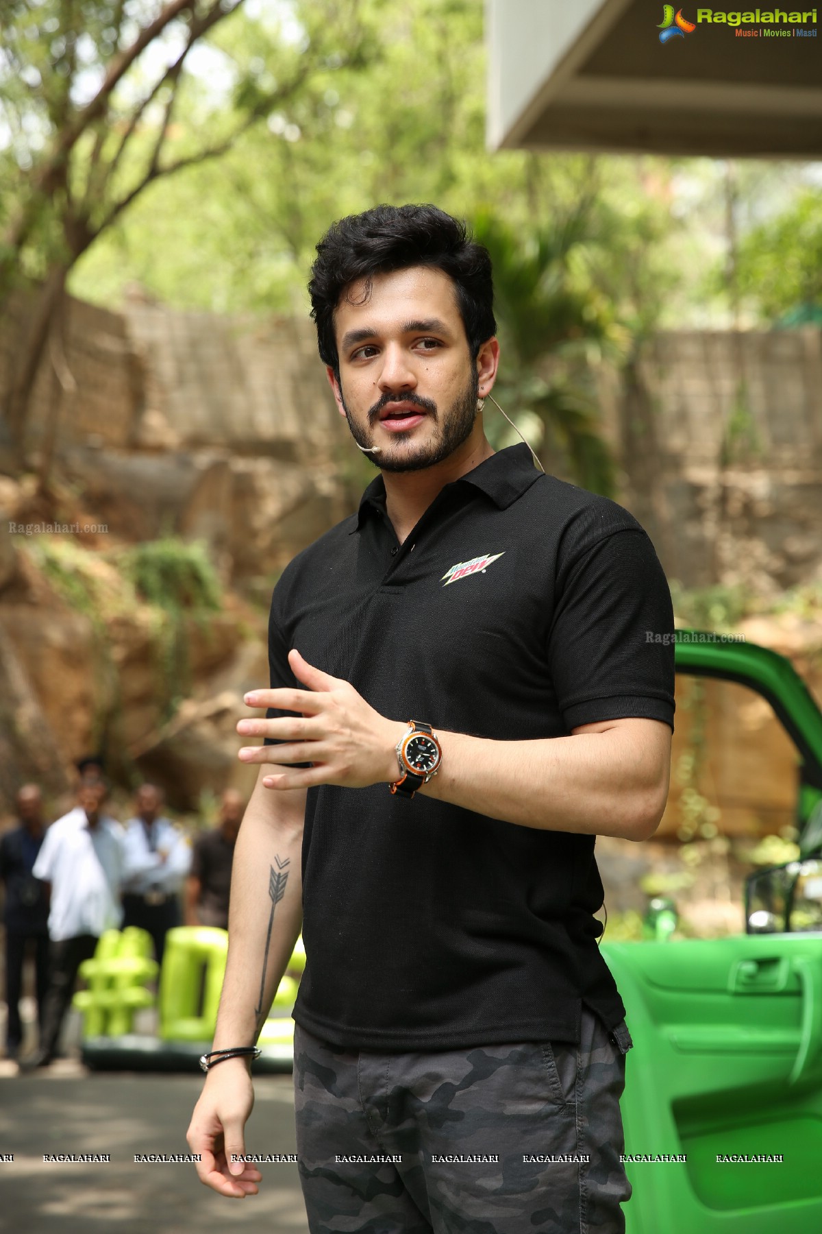 Akhil Akkineni inaugurates Dew Arena by Mountain Dew at Radisson Blu Plaza