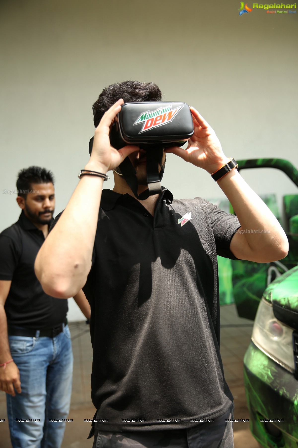 Akhil Akkineni inaugurates Dew Arena by Mountain Dew at Radisson Blu Plaza