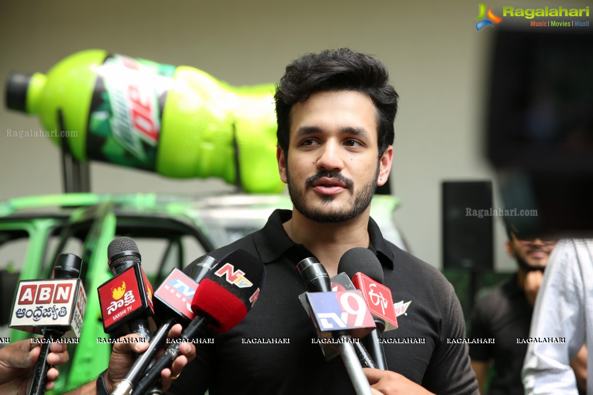 Akhil Akkineni inaugurates Dew Arena by Mountain Dew at Radisson Blu Plaza