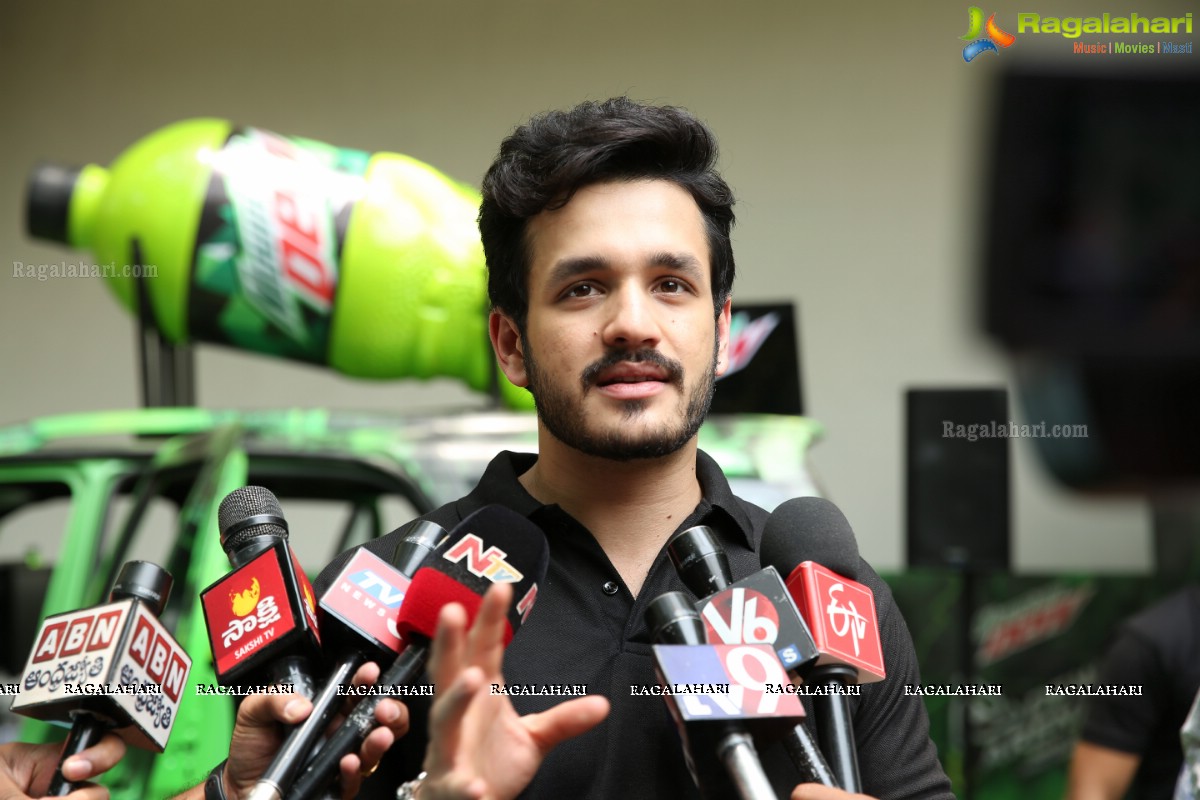 Akhil Akkineni inaugurates Dew Arena by Mountain Dew at Radisson Blu Plaza