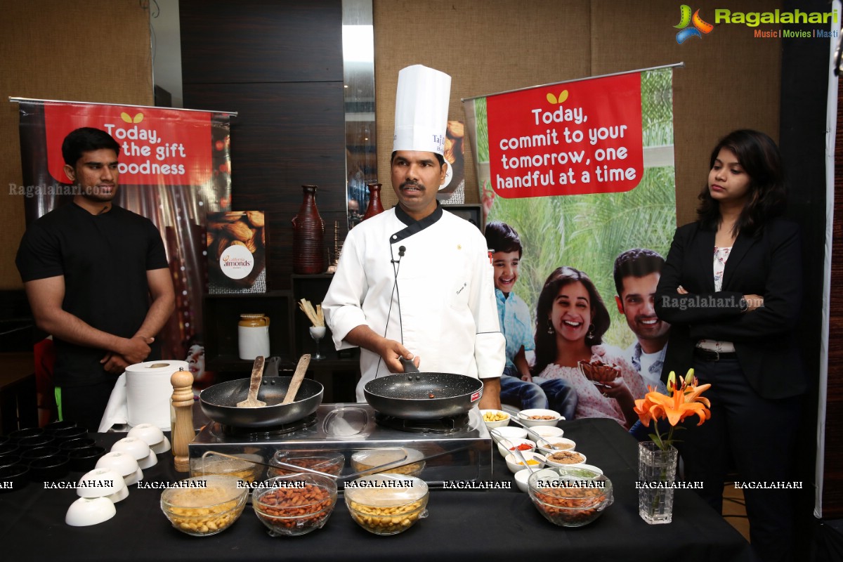 Almond of California Discussion of Exercise and Healthy Snacking with Almonds at Taj Deccan