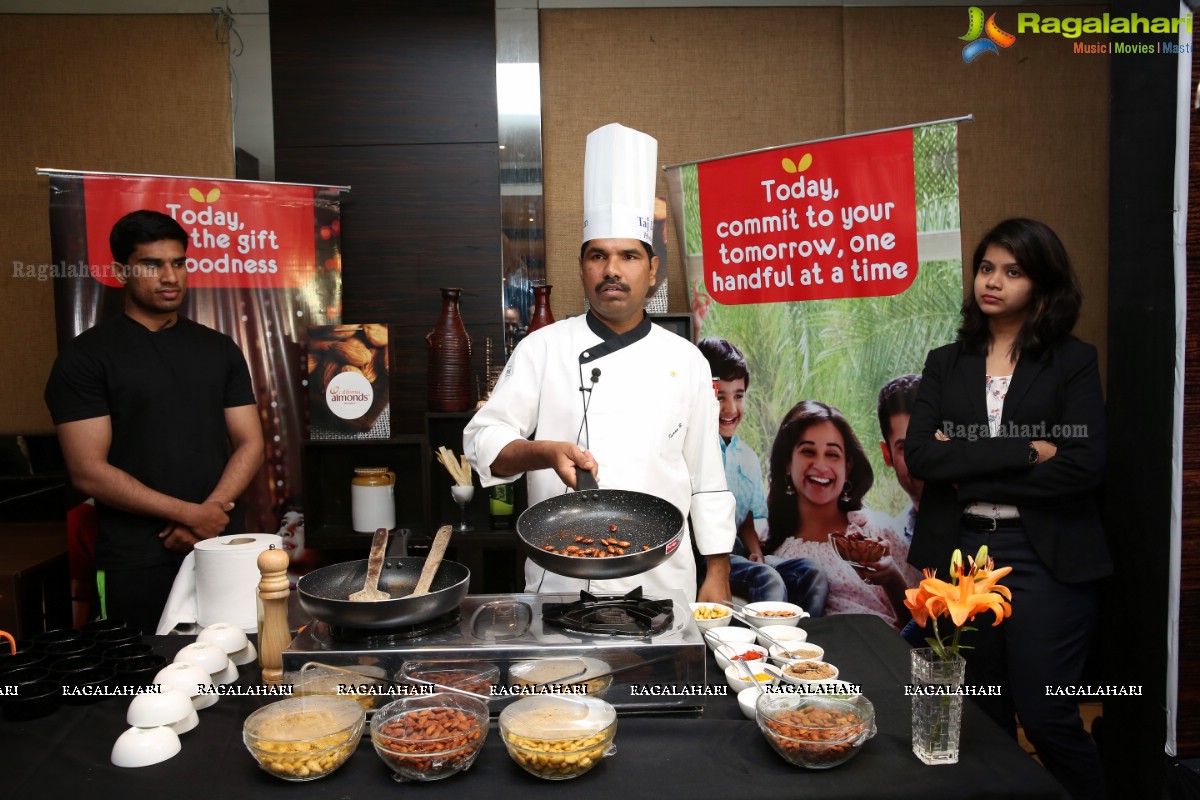 Almond of California Discussion of Exercise and Healthy Snacking with Almonds at Taj Deccan