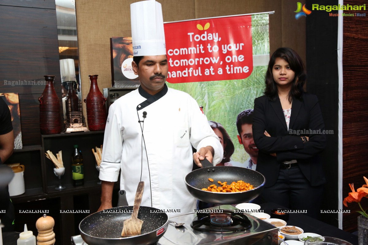 Almond of California Discussion of Exercise and Healthy Snacking with Almonds at Taj Deccan