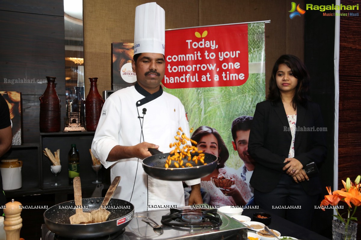 Almond of California Discussion of Exercise and Healthy Snacking with Almonds at Taj Deccan