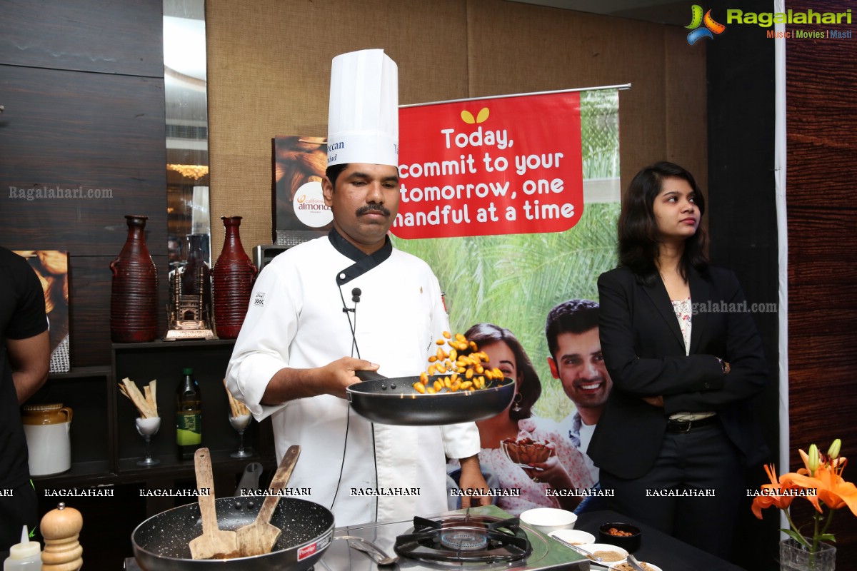 Almond of California Discussion of Exercise and Healthy Snacking with Almonds at Taj Deccan