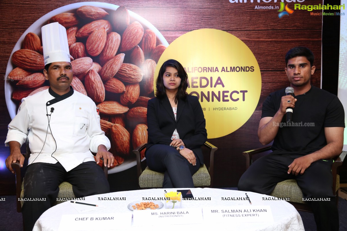 Almond of California Discussion of Exercise and Healthy Snacking with Almonds at Taj Deccan