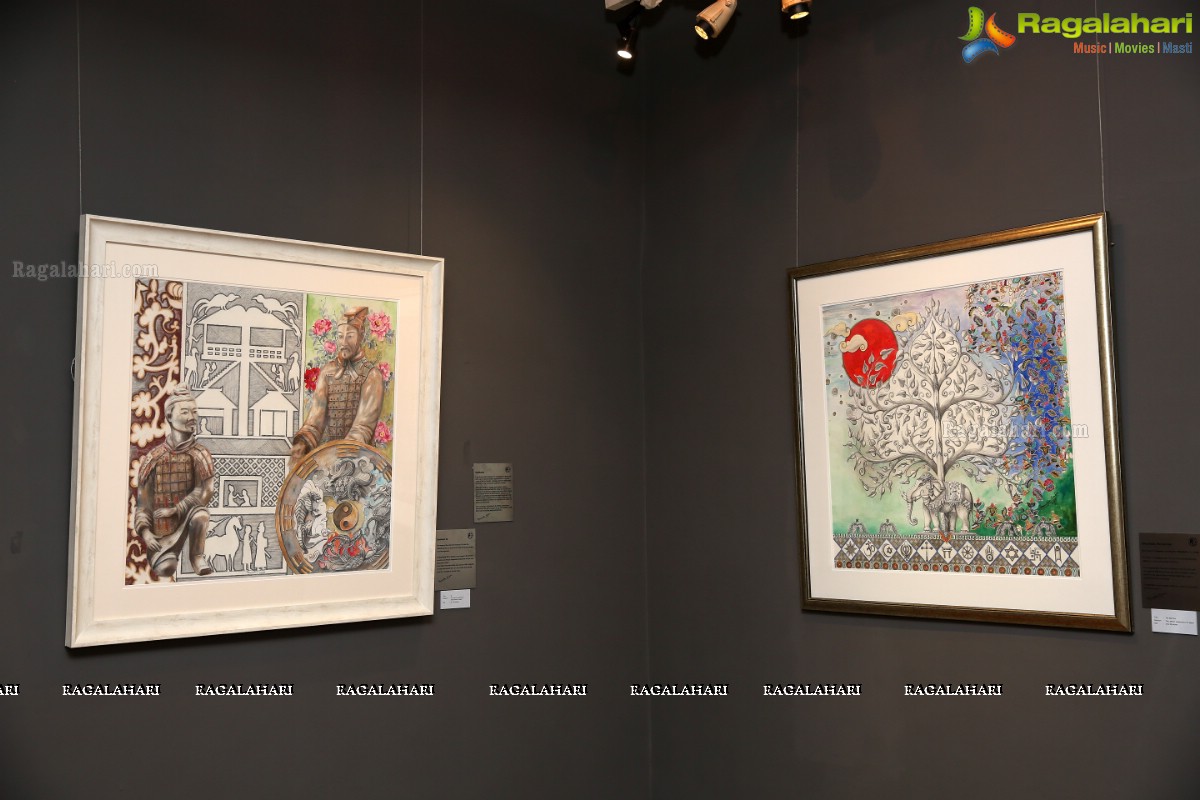 Anuradha Kabra Art Exhibition at Kalakriti Art Gallery