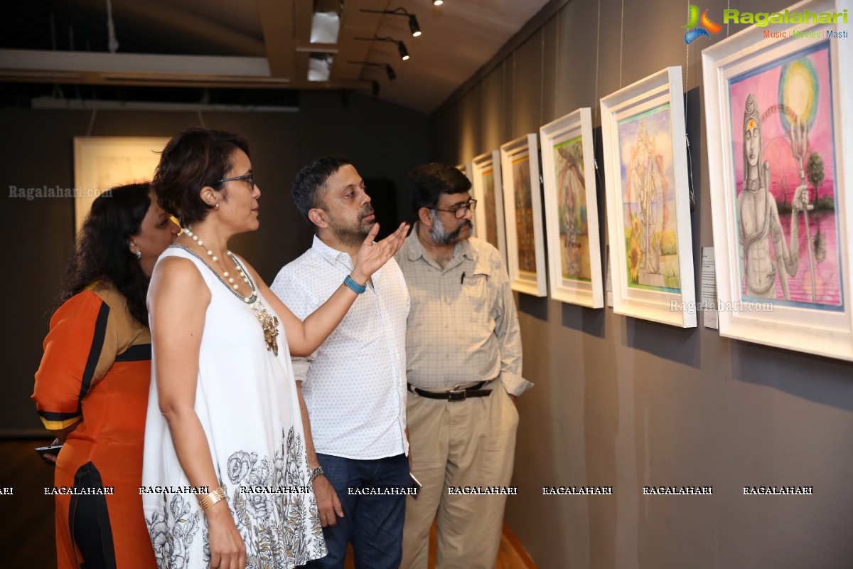 Anuradha Kabra Art Exhibition at Kalakriti Art Gallery