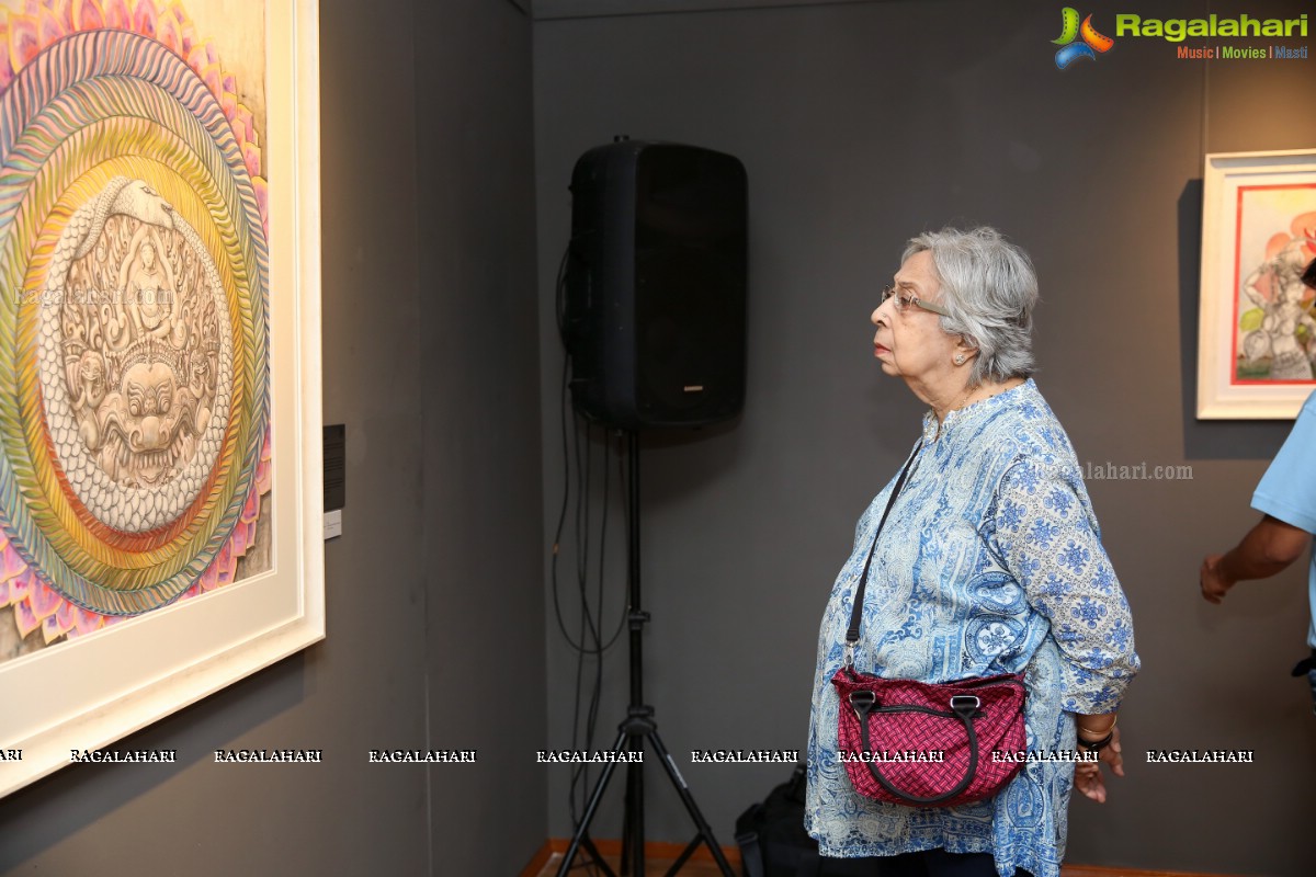 Anuradha Kabra Art Exhibition at Kalakriti Art Gallery