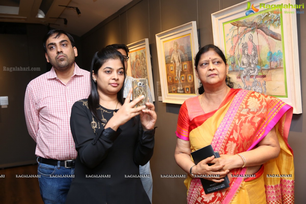 Anuradha Kabra Art Exhibition at Kalakriti Art Gallery