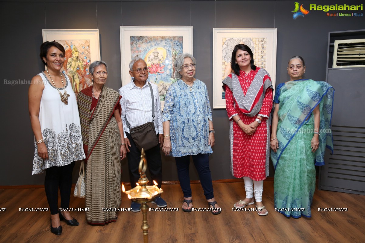 Anuradha Kabra Art Exhibition at Kalakriti Art Gallery