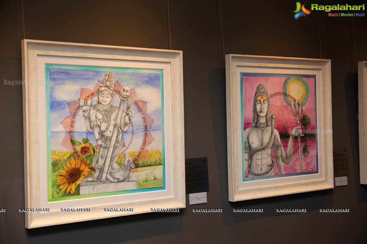 Anuradha Kabra Art Exhibition at Kalakriti Art Gallery