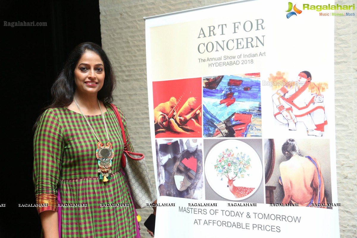 Art For Concern - The Annual Show Of Indian Art 2018 at Park Hyatt, Hyderabad