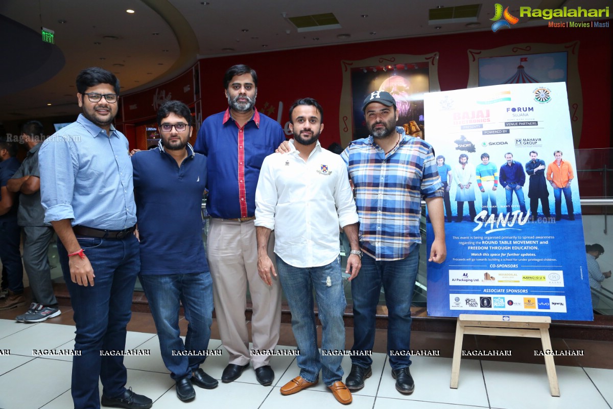 Fund Raising Special Screening of Sanju by Bajaj Electronics and Round Table India at Forum Sujana Mall