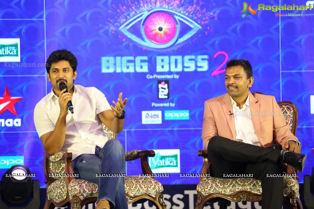 Bigg Boss Telugu Season 2 Press Conference with Nani at Taj Krishna