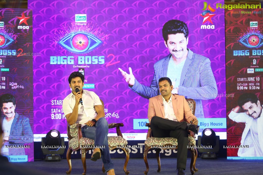 Bigg Boss Telugu Season 2 Press Conference with Nani at Taj Krishna