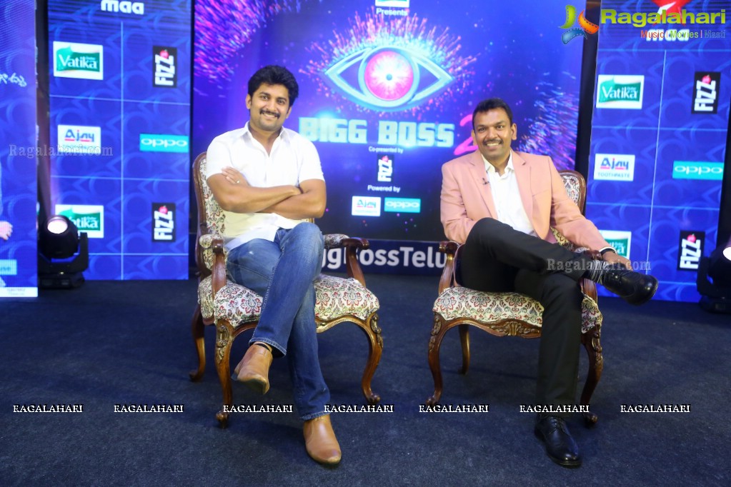 Bigg Boss Telugu Season 2 Press Conference with Nani at Taj Krishna