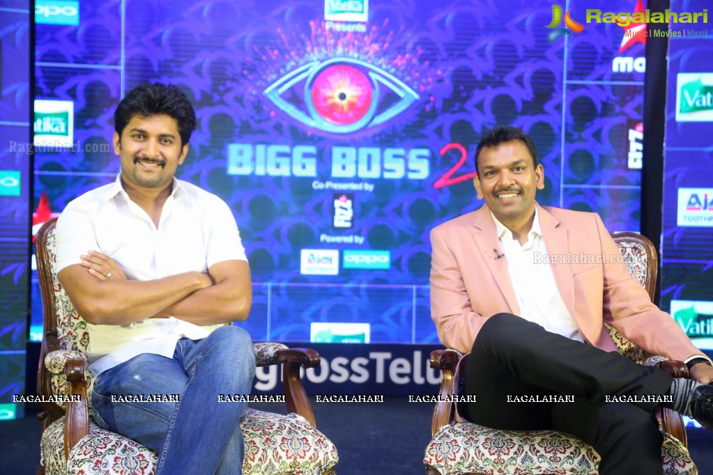 Bigg Boss Telugu Season 2 Press Conference with Nani at Taj Krishna