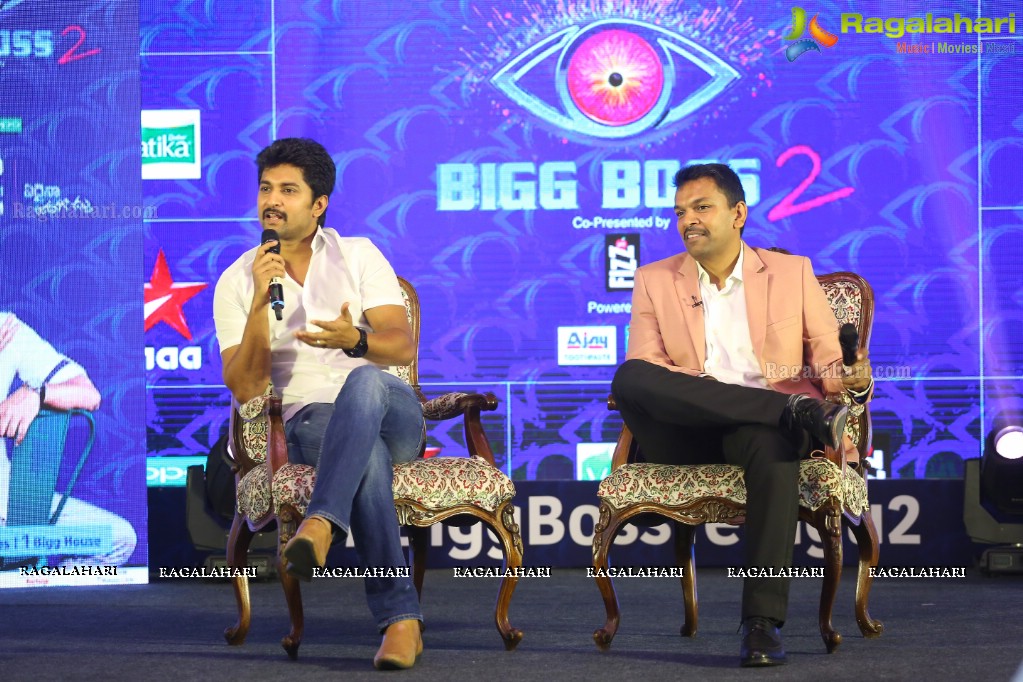 Bigg Boss Telugu Season 2 Press Conference with Nani at Taj Krishna