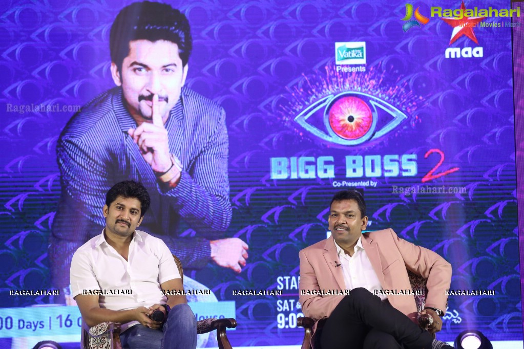 Bigg Boss Telugu Season 2 Press Conference with Nani at Taj Krishna