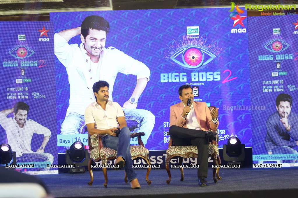 Bigg Boss Telugu Season 2 Press Conference with Nani at Taj Krishna