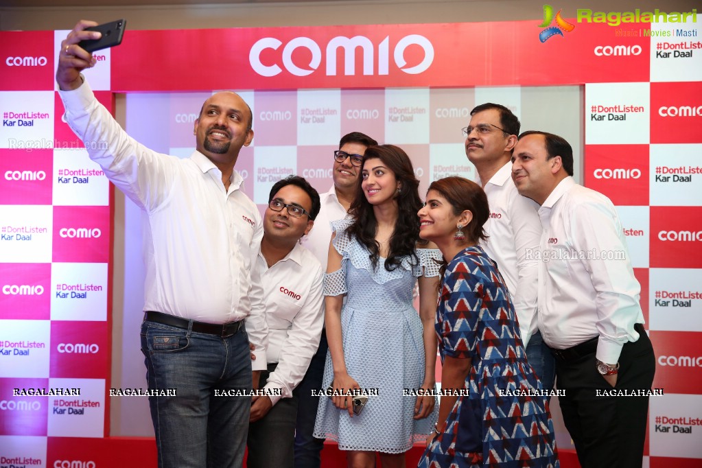 Comio Smartphones Press Conference with Pranitha Subhash at Radisson Hyderabad Hitec City