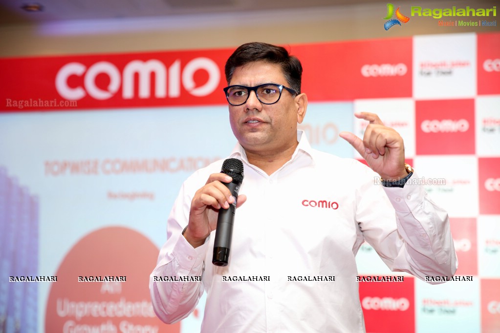 Comio Smartphones Press Conference with Pranitha Subhash at Radisson Hyderabad Hitec City