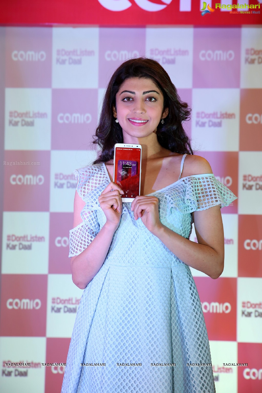 Comio Smartphones Press Conference with Pranitha Subhash at Radisson Hyderabad Hitec City