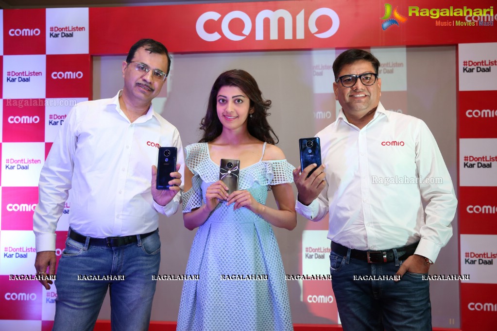 Comio Smartphones Press Conference with Pranitha Subhash at Radisson Hyderabad Hitec City