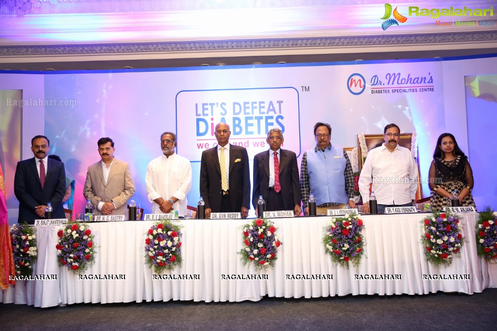 Let's Defeat Diabetes - We can and we will - Dr. Mohan’s Diabetes Specialties Center Event, ITC Kakatiya