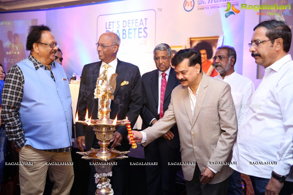 Let's Defeat Diabetes - We can and we will - Dr. Mohan’s Diabetes Specialties Center Event, ITC Kakatiya