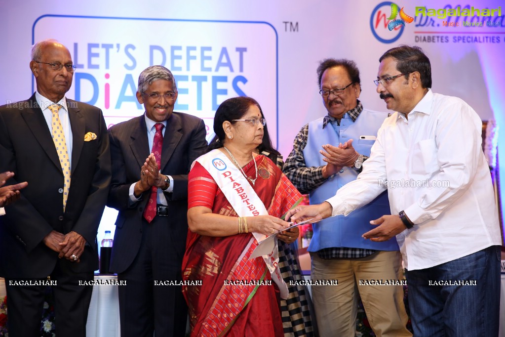 Let's Defeat Diabetes - We can and we will - Dr. Mohan’s Diabetes Specialties Center Event, ITC Kakatiya