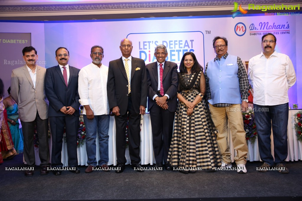 Let's Defeat Diabetes - We can and we will - Dr. Mohan’s Diabetes Specialties Center Event, ITC Kakatiya