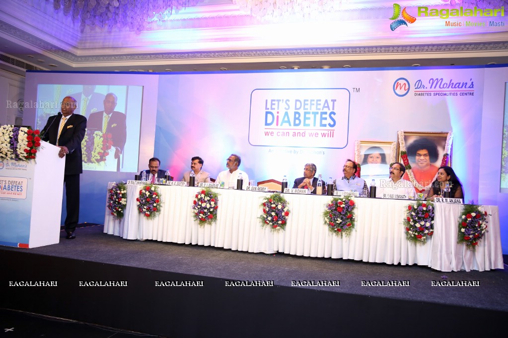 Let's Defeat Diabetes - We can and we will - Dr. Mohan’s Diabetes Specialties Center Event, ITC Kakatiya