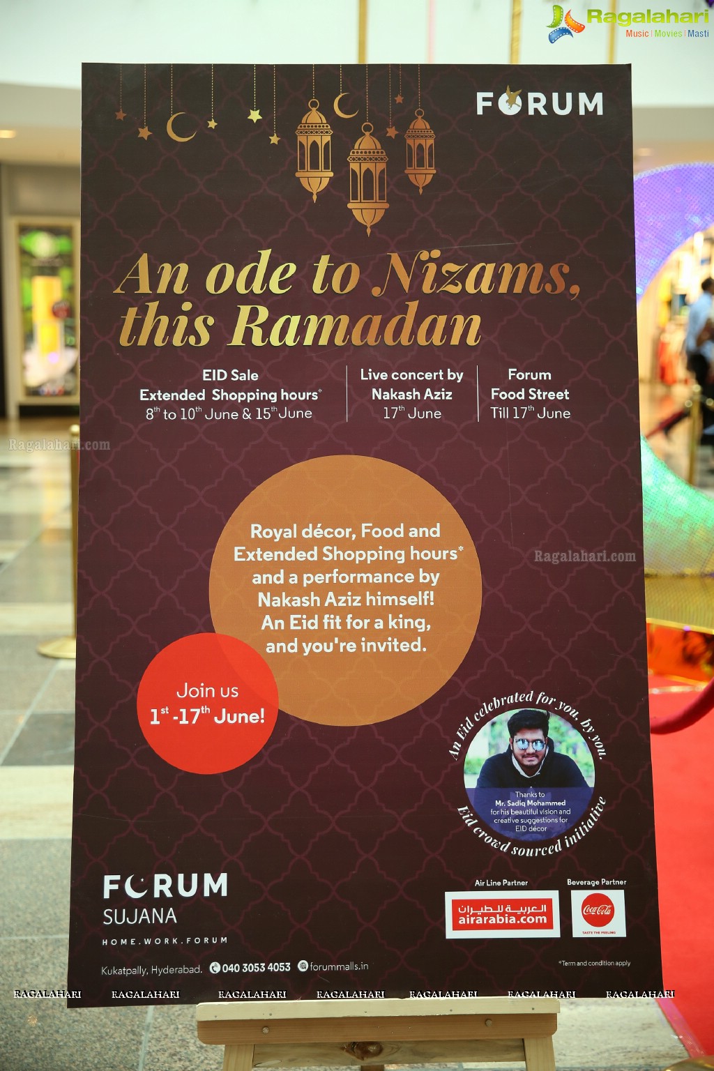 EID Decor and Festivities at Forum Sujana Mall