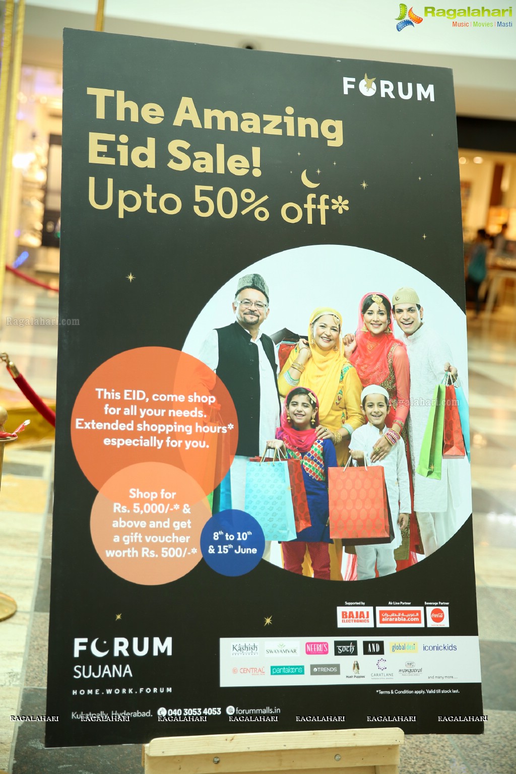 EID Decor and Festivities at Forum Sujana Mall