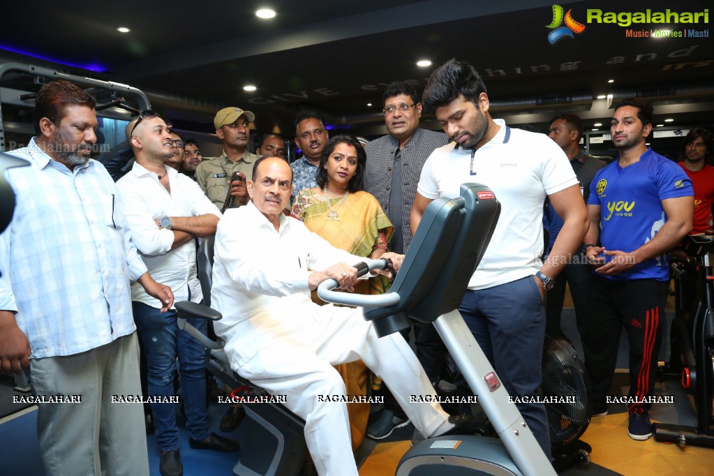 Gold's Gym 1st Anniversary Celebrations, Banjara Hills, Hyderabad