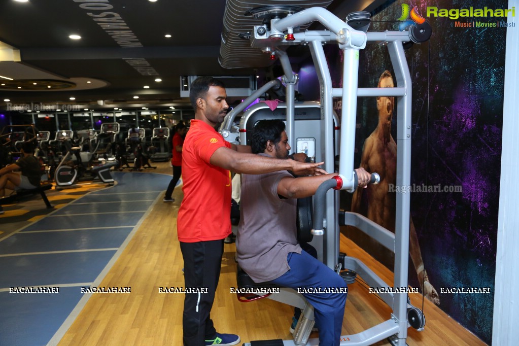 Gold's Gym 1st Anniversary Celebrations, Banjara Hills, Hyderabad