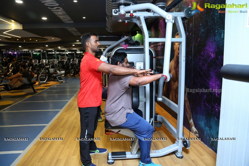 Gold's Gym 1st Anniversary Celebrations, Banjara Hills, Hyderabad