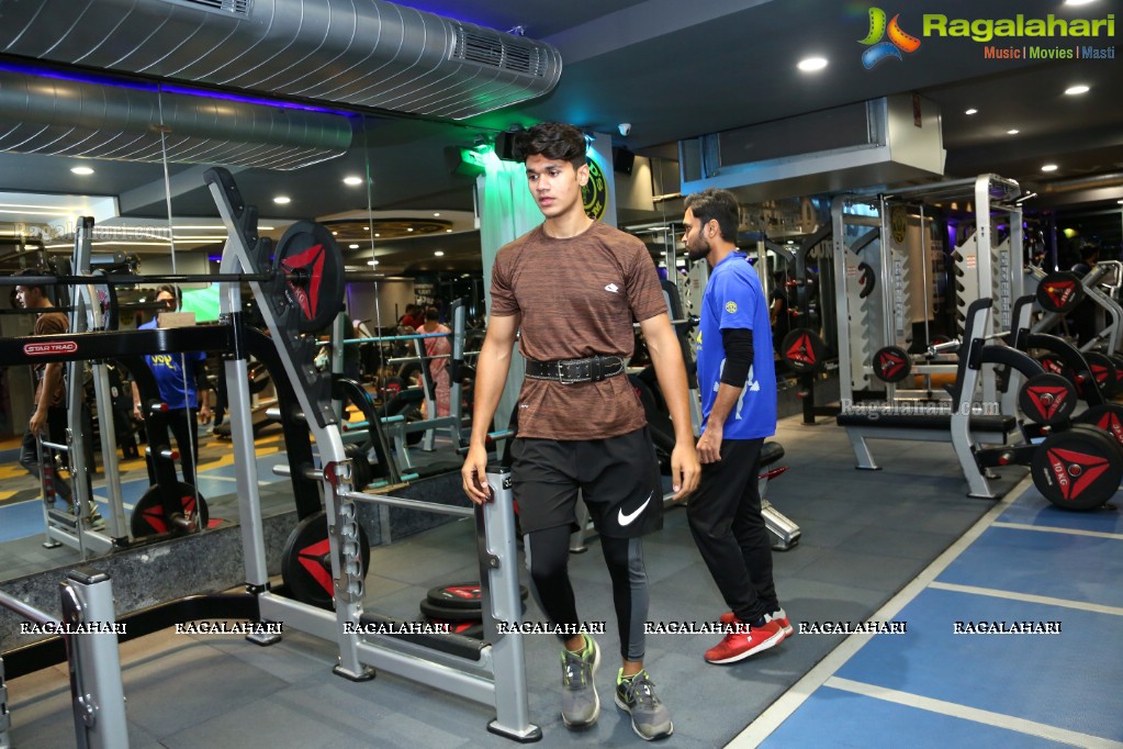 Gold's Gym 1st Anniversary Celebrations, Banjara Hills, Hyderabad