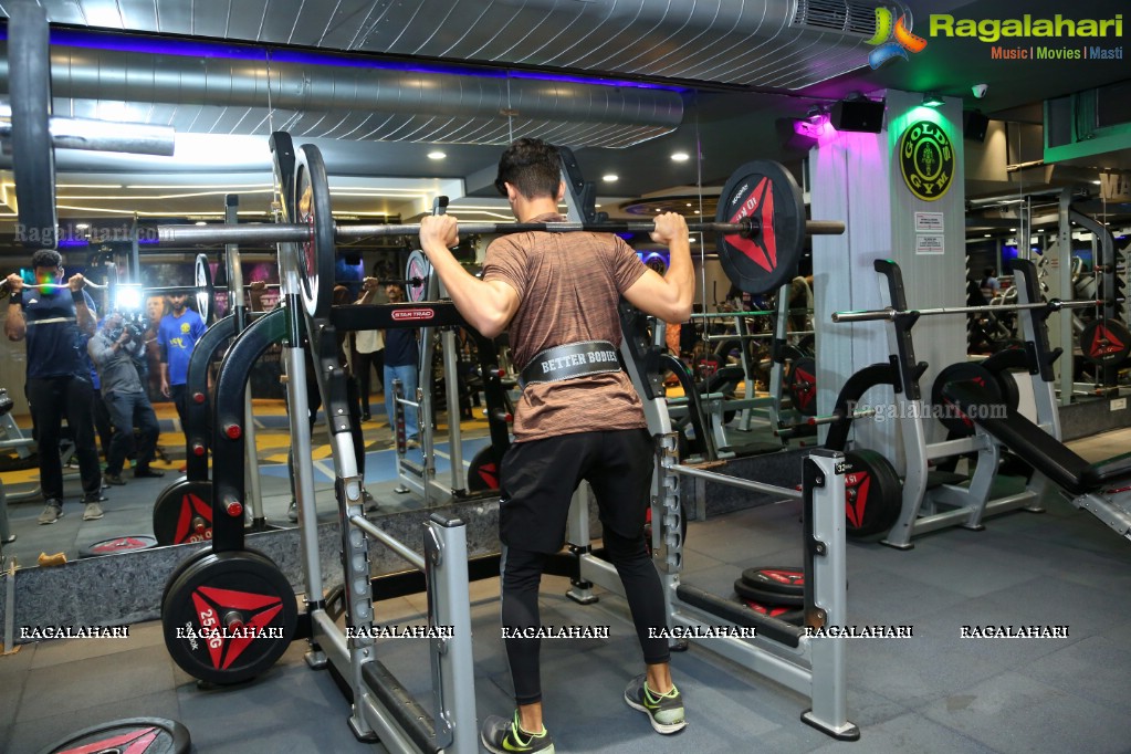 Gold's Gym 1st Anniversary Celebrations, Banjara Hills, Hyderabad