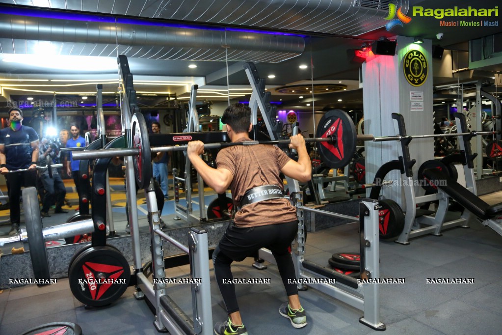 Gold's Gym 1st Anniversary Celebrations, Banjara Hills, Hyderabad