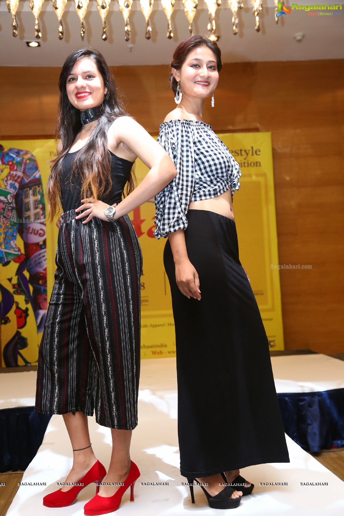 Fashion Show at Logo Unveiling of HAAT - India's Premium Heritage Fashion Exhibition at Hotel Marigold