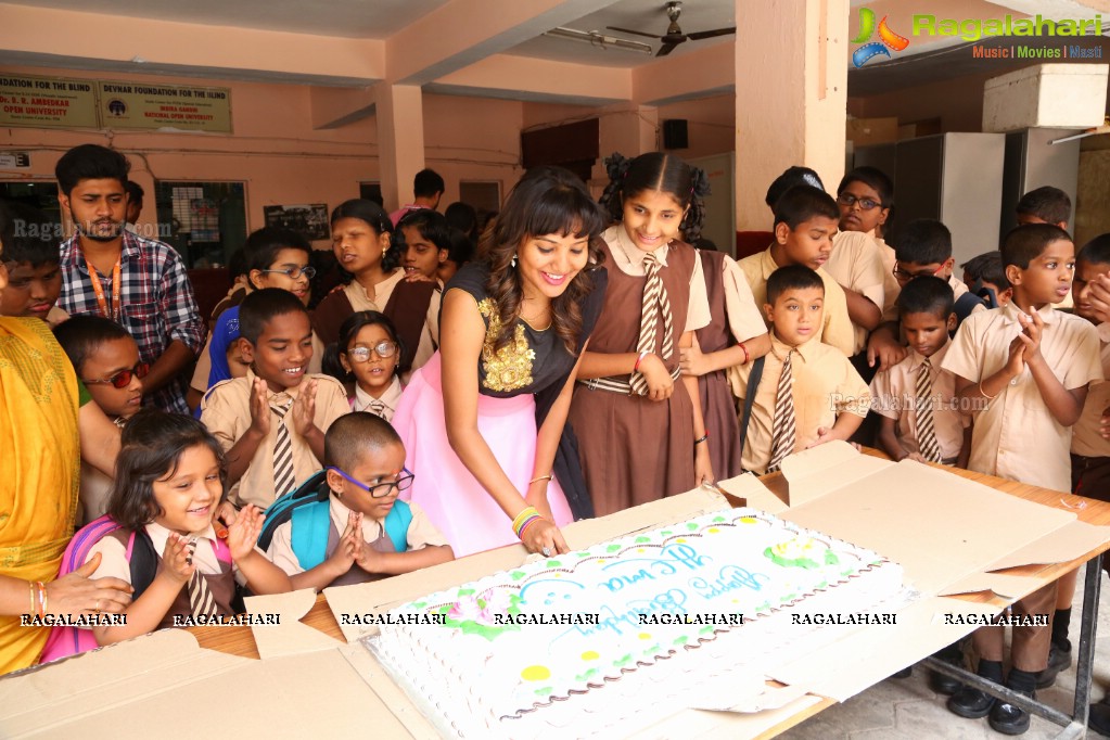 Hema Birthday Celebrations at Devnar School For The Blind