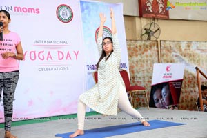 Catherine Tresa participates in Intl Yoga Celebrations