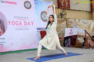 Catherine Tresa participates in Intl Yoga Celebrations