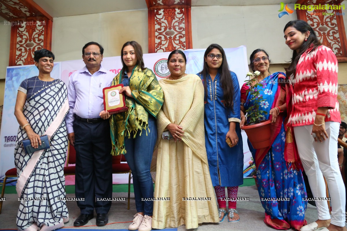 Catherine Tresa participates in 4th Intl Yoga Celebrations by MillionMoms and Tagore High School