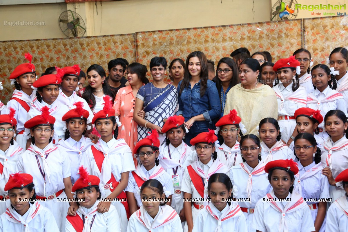 Catherine Tresa participates in 4th Intl Yoga Celebrations by MillionMoms and Tagore High School