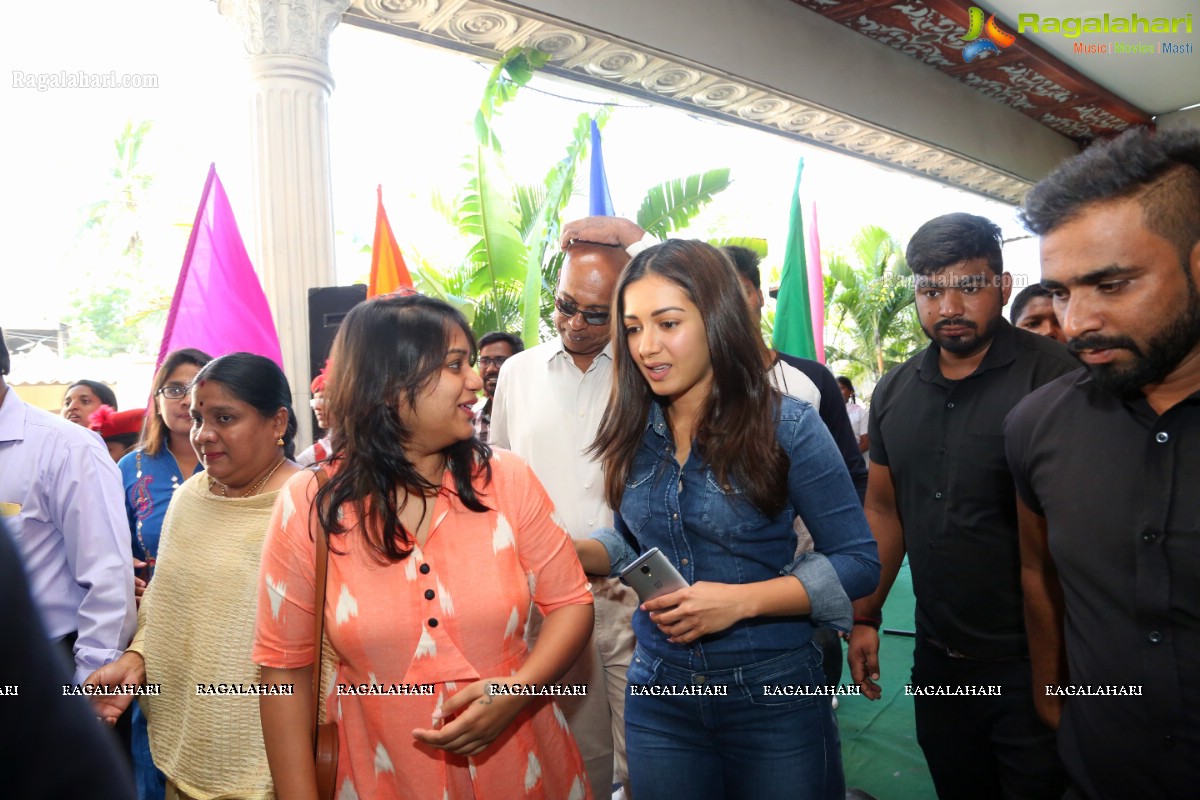 Catherine Tresa participates in 4th Intl Yoga Celebrations by MillionMoms and Tagore High School