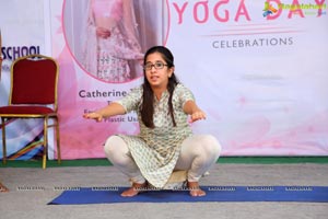 Catherine Tresa participates in Intl Yoga Celebrations
